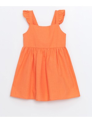 Lc Waikiki Yeni Sezon Kare Yaka Kız Bebek Elbise