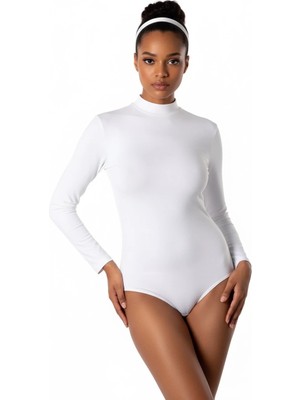 MTM My The Mall Giyim Şahinler Uzun Kollu Balıkçı Yaka Çıtçıtlı Body B856