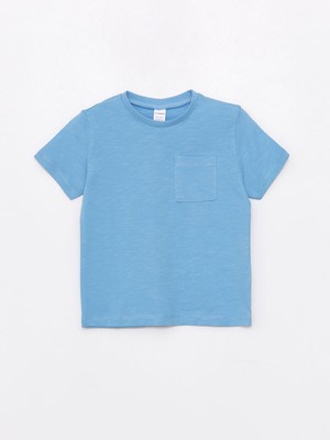 Lc Waikiki Yeni Sezon Bisiklet Yaka Basic Erkek Bebek Tişört