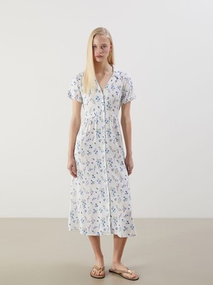 Lc Waikiki Yeni Sezon Çiçekli Gömlek Elbise