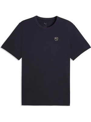 Puma Essential Elevated Erkek Lacivert Tişört