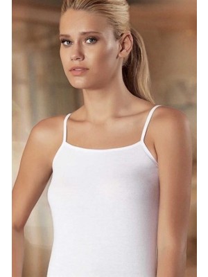 MTM My The Mall Giyim Şahinler Ip Askılı Düz Atlet B001