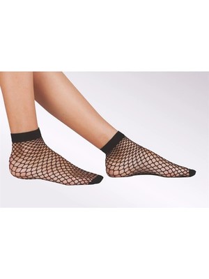 MTM My The Mall Giyim Daymod Kadın Pesca File Külotlu Çorap