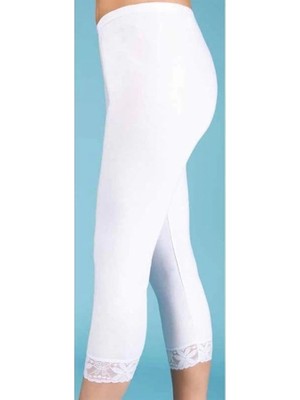 MTM My The Mall Giyim Berrak Kadın Uzun Paçalı  Dantelli Tayt 2067