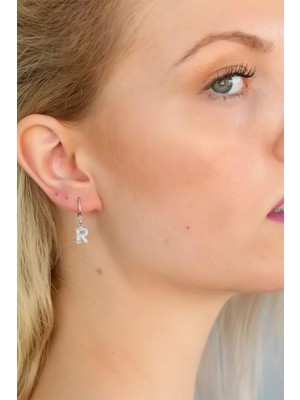 Ett R Harf Bayan Küpe