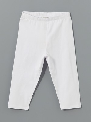 Lc Waikiki Yeni Sezon Beli Lastikli 3/4 Boy Kız Çocuk Tayt