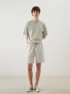 Lc Waikiki Yeni Sezon Standart Kalıp Çizgili Erkek Şort