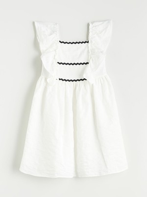 Lc Waikiki Yeni Sezon Kare Yaka Kız Çocuk Elbise