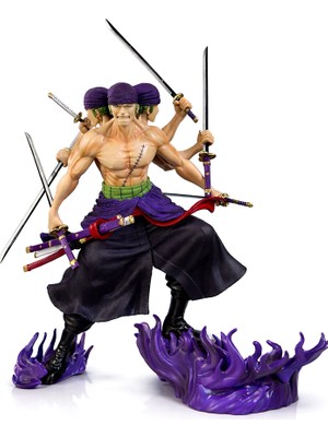 Aspartam Anime One Piece Roronoa Zoro Figürü 30 Cm