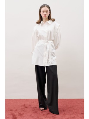 Manuka Nora Tasarım Gömlek Ekru