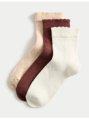 Marks & Spencer 3'lü Çocuk Çorap