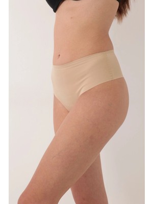 MTM My The Mall Giyim Ten Lazer Kesim Düşük Bel Tangalı Korse Külot