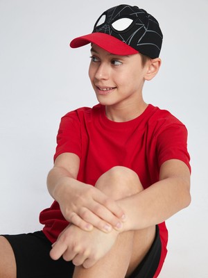 Lc Waikiki Yeni Sezon Spider-Man Baskılı Erkek Çocuk Kep Şapka