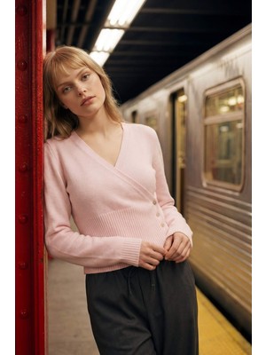 DeFacto Fitted V Yaka Kazak G8035AX26SP