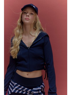 DeFacto Kapüşonlu Ribana Hırka G9425AX26SP