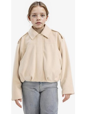 DeFacto V Yaka Mont Kız Çocuk F9163A826SP