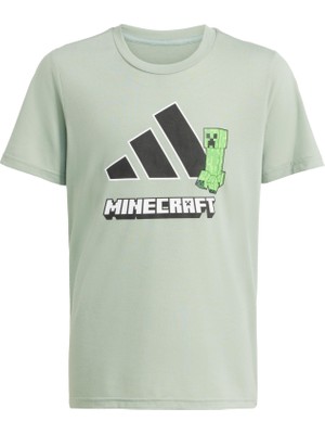 AKD6873 Adidas Minecraft Tee &amp;ccedil;ocuk T-Shirt Yeşil