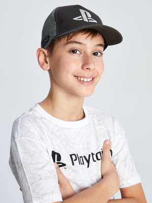 Lc Waikiki Yeni Sezon Playstation Nakışlı Erkek Çocuk Kep Şapka