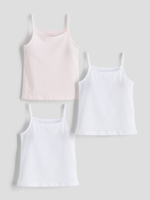 Lc Waikiki Yeni Sezon Kare Yaka Kız Çocuk Atlet 3'lü