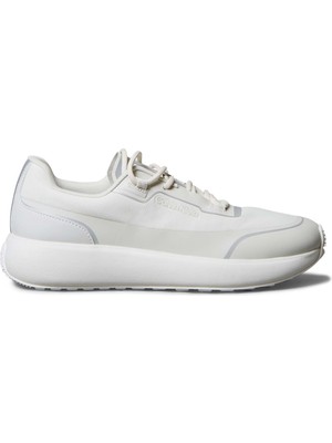 Calvin Klein Beyaz - Gri Erkek Sneaker Cıty Runner Laceup Tech Mıx