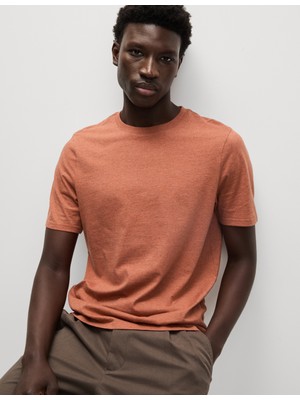 Marks & Spencer Saf Pamuklu Kısa Kollu T-Shirt