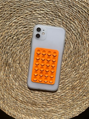 Özbience Esnek Silikon Telefon Tutucu, Güçlü Vantuz ile Sağlam ve Pratik Kullanım