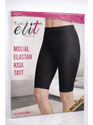 Tutku Modal Elastan Kadın Kısa Tayt Yüksek Esneklik Yumuşak Dokulu Günlük Kullanım S M L Xl Xxl