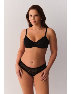 Suwen Gracefull Yüksek Bel Dantelli Slip Külot