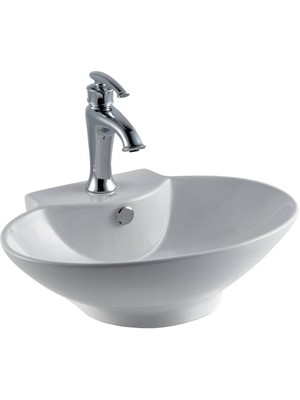 Lena - Tezgah Üstü Porselen Lavabo - E-4106