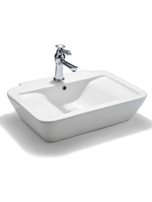 Lena - Tezgah Üstü Porselen Lavabo - E-2251