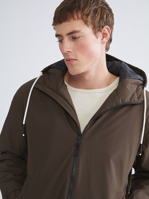 Lc Waikiki Yeni Sezon Standart Kalıp Kapüşonlu Erkek Mont