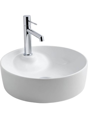 Lena - Tezgah Üstü Porselen Lavabo - E-4043