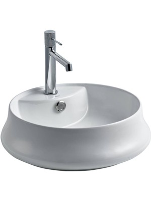 Lena - Tezgah Üstü Porselen Lavabo - E-4045