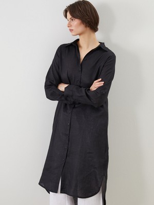 Lc Waikiki Yeni Sezon %100 Keten Kadın Gömlek Tunik