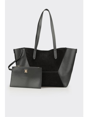 Elle Siyah Kadın Omuz Çantası