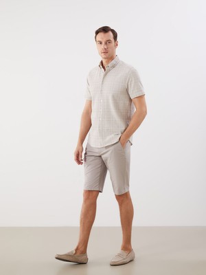 Lc Waikiki Yeni Sezon Standart Kalıp Gabardin Erkek Şort