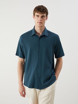 Lc Waikiki Yeni Sezon Regular Fit Kısa Kollu Erkek Gömlek