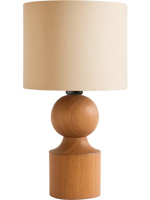 Homing Maine Ahşap Abajur 242325