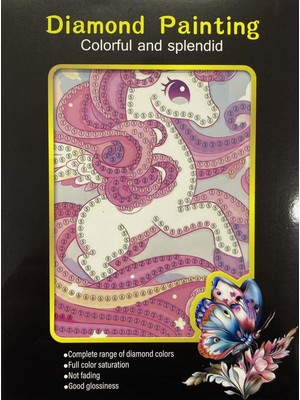 Elegantshop 5d Yapışan Boncuk Goblen Mozaik Tablo Pano 15*20 cm At