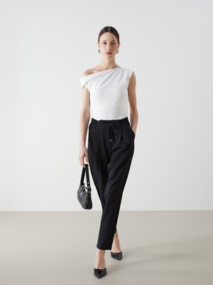 Lc Waikiki Yeni Sezon Havuç Kesim Düz Aerobin Kadın Pantolon