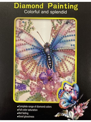 Elegantshop 5d Yapışan Boncuk Goblen Mozaik Tablo Pano 15*20 cm Yusufcuk