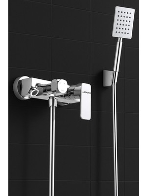 FAWER Faucet & Shower FAWER KROM Banyo Bataryası Ve Mafsallı Duş Seti 2'li Set - 251SY
