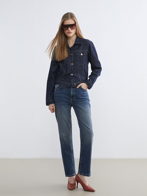 Lc Waikiki Yeni Sezon Straight Fit Kadın Jean Pantolon