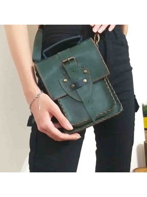 Postacı Çantası Hakiki Deri