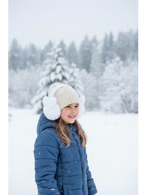 Kitti Çocuk Kışlık Peluş Kulaklık