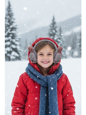 Kitti Çocuk Kışlık Peluş Kulaklık