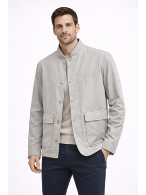 Centilmen Cristobal Yaka Cep Detaylı Mont 2001-56