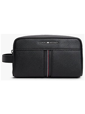 Tommy Hilfiger Erkek Th Central El Çantası Siyah Renkli Şık Görünüm ve Ergonomik Tasarım