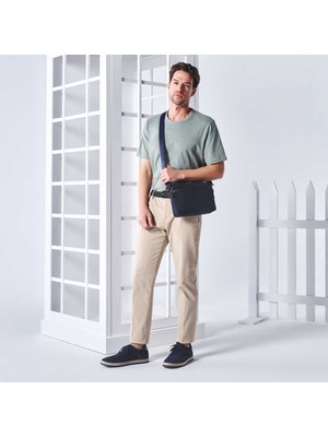 Tergan Lacivert Hakiki Süet Deri Erkek Sneaker - E25I1AY57329-D44