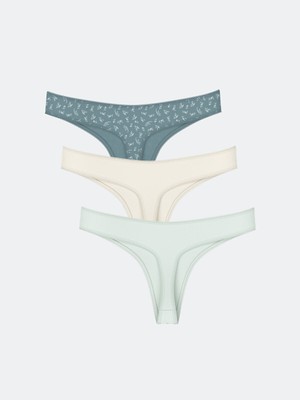 Lc Waikiki Yeni Sezon Baskılı Tanga Külot 3'lü